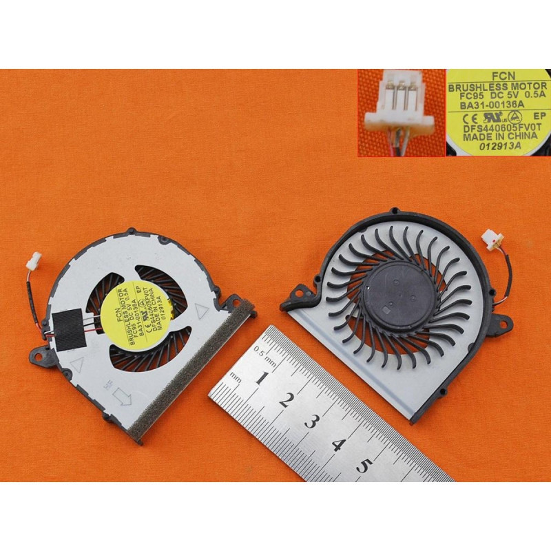 Вентилятор Samsung NP530U4E NP530U4E NP535U4E NP540U4E NP740U3E NP740U3C BA31-00136A BA3100136A DFS440605FV0T Вентилятор Samsung NP530U4E NP530U4E NP535U4E NP540U4E NP740U3E NP740U3C BA31-00136A BA3100136A DFS440605FV0T