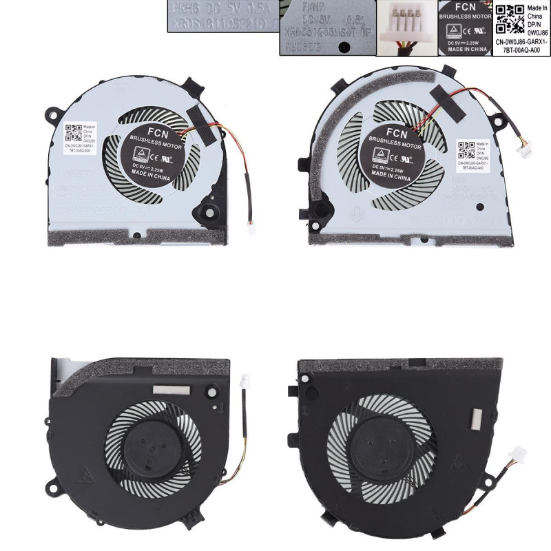 Вентилятор Dell G3 3579 3779 G5 5587 P75F 0TJHF2 0GWMFV DFS481105F20T DC28000KUF0 DC28000KVF0 DFS551205ML0T DC28000KU Вентилятор Dell G3 3579 3779 G5 5587 P75F 0TJHF2 0GWMFV DFS481105F20T DC28000KUF0 DC28000KVF0 DFS551205ML0T DC28000KU