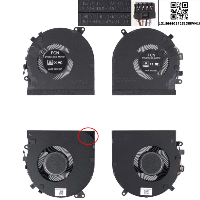 Вентилятор Razer Spirit Blade GTX1060 RZ09-0270 RZ09-0300 RZ09-0328 RZ09-0369 DFS5K121142621 FNL3 DFS501105PR0T FNL5 Вентилятор Razer Spirit Blade GTX1060 RZ09-0270 RZ09-0300 RZ09-0328 RZ09-0369 DFS5K121142621 FNL3 DFS501105PR0T FNL5