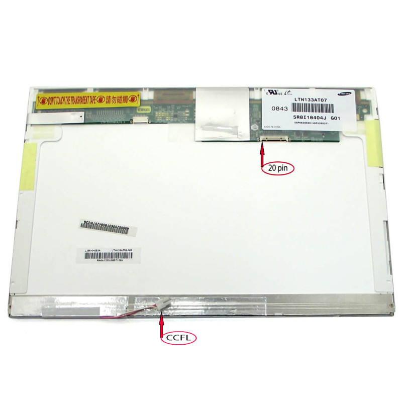 Матрица 13.3 CCFL 1280*800 20pin Samsung LTN133AT07 LTN133AT03 Apple A1181 N133I7-L01 LTN133W1-L01 LP133WX1 B133EW01 V.3 LQ133K Матрица 13.3 CCFL 1280*800 20pin Samsung LTN133AT07 LTN133AT03 Apple A1181 N133I7-L01 LTN133W1-L01 LP133WX1 B133EW01 V.3 LQ133K