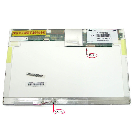 Матрица 13.3 CCFL 1280*800 20pin Samsung LTN133AT07 LTN133AT03 Apple A1181 N133I7-L01 LTN133W1-L01 LP133WX1 B133EW01 V.3 LQ133K