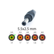 Блок живлення для ASUS 19V 7.9A 150W 5.5*2.5 G50 G50V G50Vt G51Vx G53J G53JW G53S G53SW G53SX G55vw G60jG60v G60vx G70