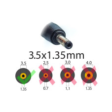 Блок живлення для Lenovo 5V 4A 20W 3.5*1.35 100S-11IBY MIIX 310-10 320