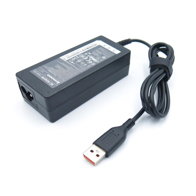 Блок питания Lenovo 20V 3.25A 65W USB Yoga 3 Pro-1370 i7 L 14 3-1470 i5 i7 900Yoga pro 4 700 11 14Only i3 i5