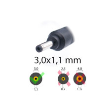 Блок питания Acer 12V 1.5A 18W 3.0*1.1 TAB A200 A500 A200 A500