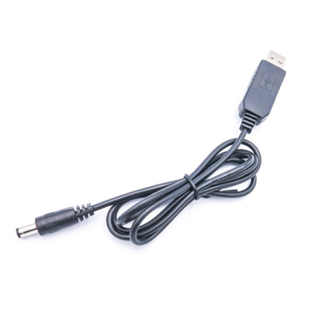 Кабель питания – конвертер с USB 5V в 12V 5.5*2.1