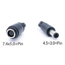 DC кабель-конвертер 7.4*5.0+Pin 4.5*3.0+Pin 45W 65W 90W 120W 135W 150W