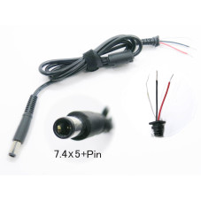 DC кабель 7.4*5.0+Pin DELL 45W 65W 90W 120W