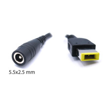 DC кабель-конвертер 5.5*2.5 USB+pin Lenovo 45W 65W 90W