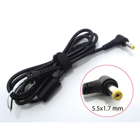 DC кабель 5.5*1.7 Acer 30W 40W 45W 65W 90W 120W