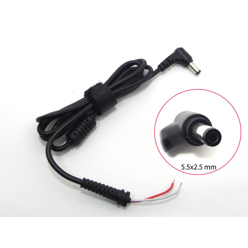 DC кабель 5.5*2.5 ASUS Lenovo Fujitsu Toshiba 30W 45W 65W 90W DC кабель 5.5*2.5 ASUS Lenovo Fujitsu Toshiba 30W 45W 65W 90W