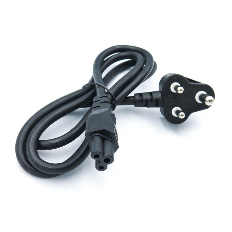 Кабель питания для ноутбука 220V C5 1m Кабель питания для ноутбука 220V C5 1m