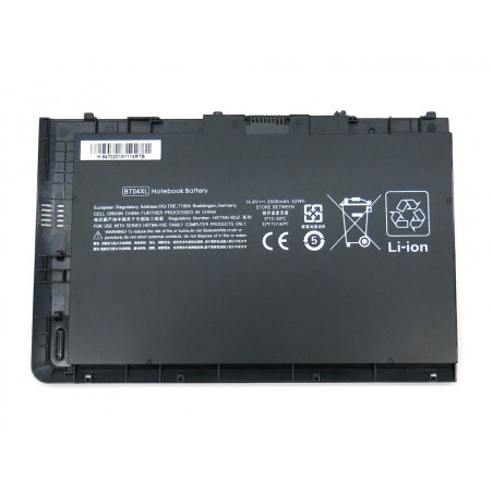 Батарея HP EliteBook Folio 9470M 9480 Ultrabook HSTNN-IB3Z 687945-001 BT04XL BT06XL 148V 3515mAh Оригинал