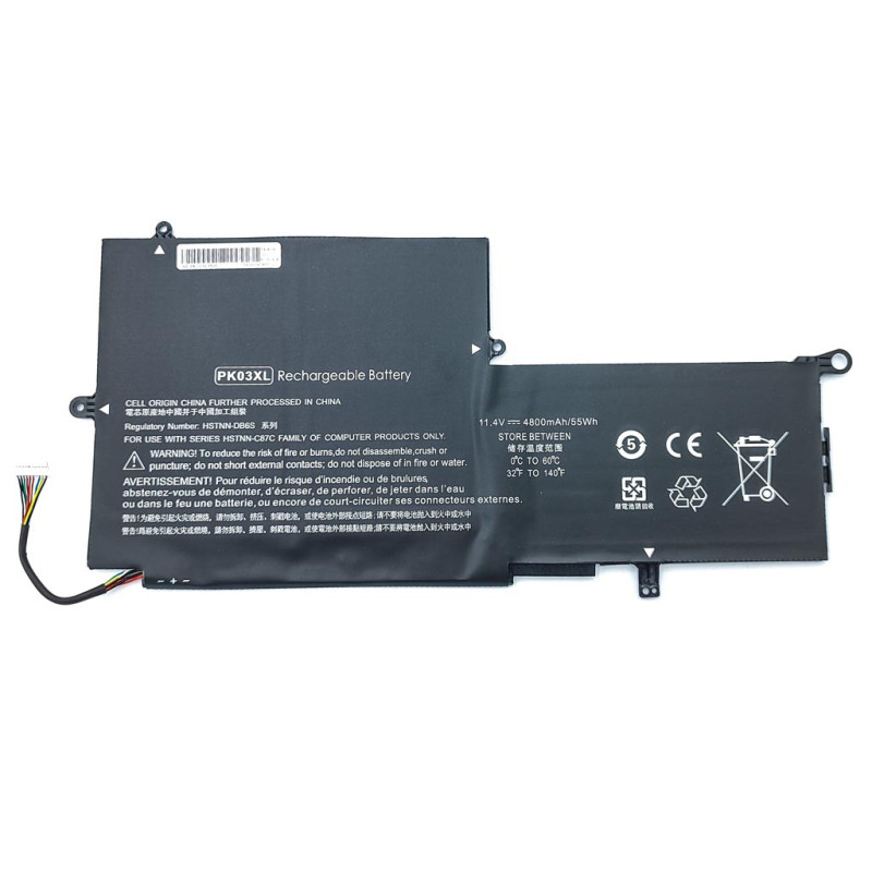 Батарея PK03XL HP Spectre x360 13-4100 789116-005 789116-005 11.4V 4800mAh Батарея PK03XL HP Spectre x360 13-4100 789116-005 789116-005 11.4V 4800mAh