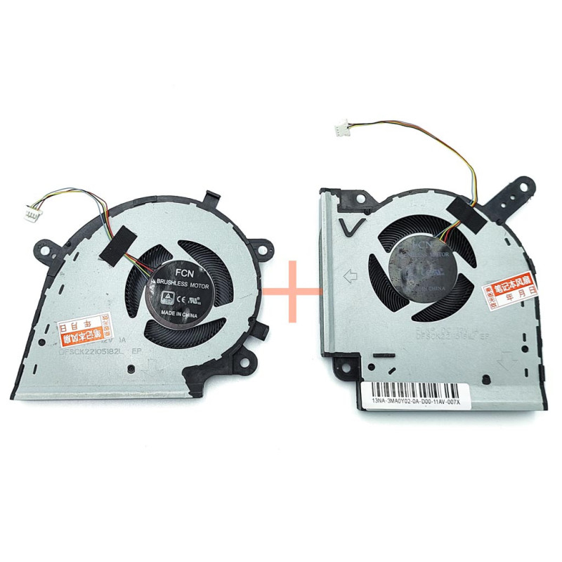 Вентилятор кулер для ASUS ROG Strix G531GV G531GW G512L G532L G712L G732L G512LV G532LWS G731GW 12V Вентилятор кулер для ASUS ROG Strix G531GV G531GW G512L G532L G712L G732L G512LV G532LWS G731GW 12V