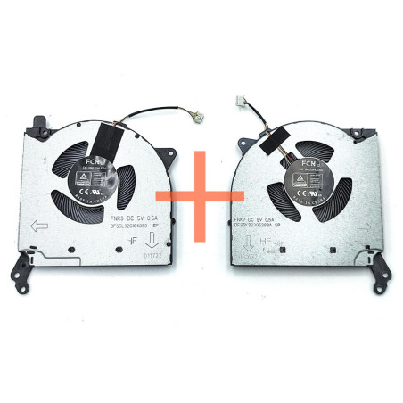 Вентилятор кулер для Lenovo Legion Y550-15 Rescuer Y7000 R7000 R7000P 2020 2021 DFS5M325063B1C