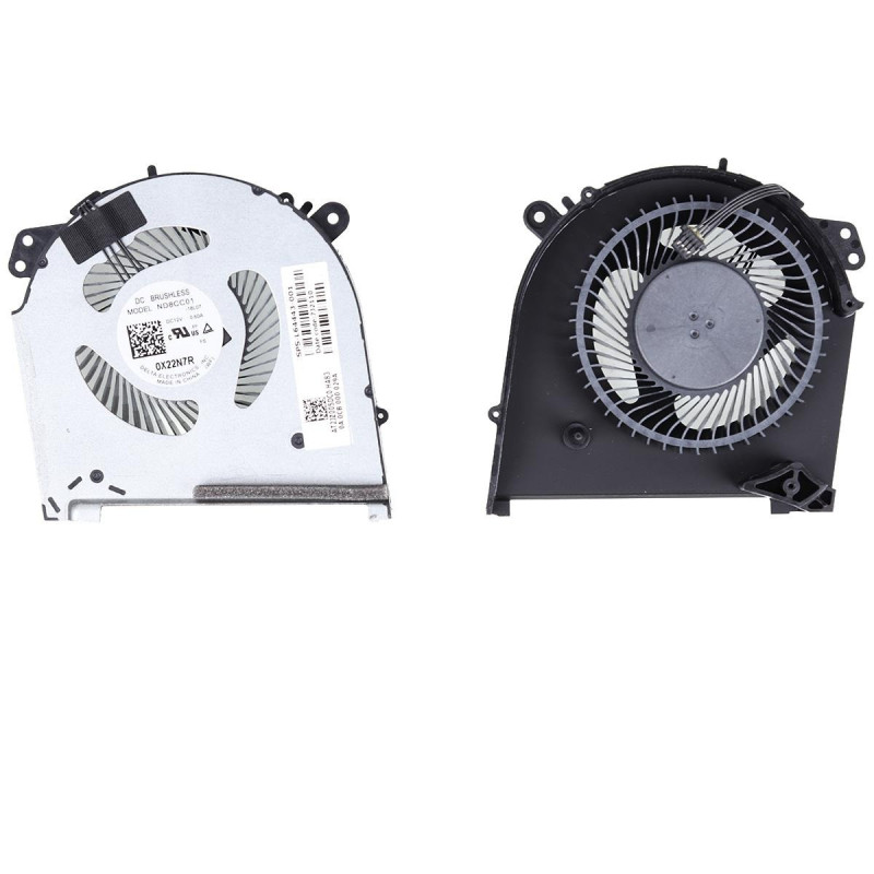 Вентилятор HP Omen 15-DH 15T-DH TPN-C143 12V GPU Fan L64445-001 ND8CC01-18L07 Вентилятор HP Omen 15-DH 15T-DH TPN-C143 12V GPU Fan L64445-001 ND8CC01-18L07