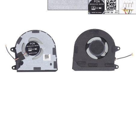 Вентилятор Lenovo Yoga 730-15IKB 730-15IWL Type 81CU 81JS CPU FAN FKDK DFS541105FC0T DC28000KQF0 5F10Q96471