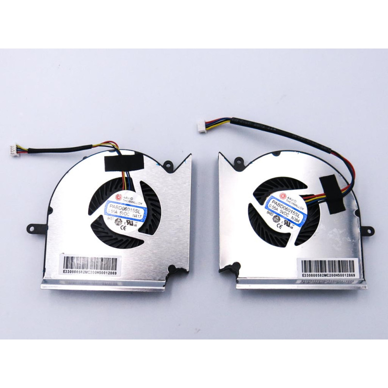 Вентилятор кулер для MSI GE63VR GE73VR 7RE 7RF Raider MS-16P1 MS-17C1 PAAD060105SL N383 PAAD060105SL N384 Вентилятор кулер для MSI GE63VR GE73VR 7RE 7RF Raider MS-16P1 MS-17C1 PAAD060105SL N383 PAAD060105SL N384
