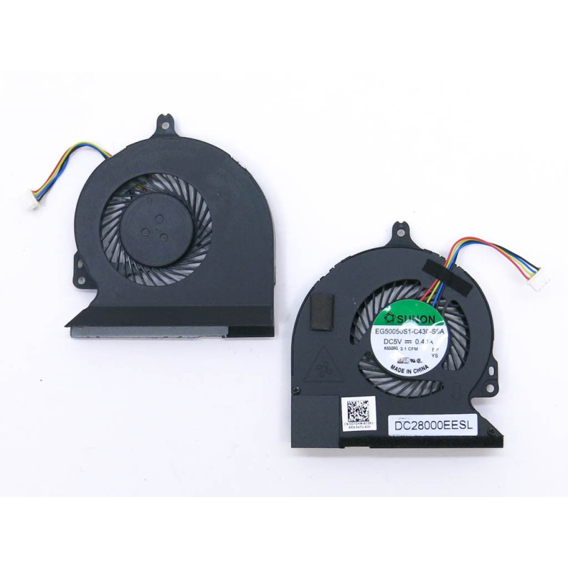 Вентилятор кулер для DELL Latitude E5250 KSB05105HCA01 DC28000EESL EG50050S1-C430-S9A DC5V 0.4A Вентилятор кулер для DELL Latitude E5250 KSB05105HCA01 DC28000EESL EG50050S1-C430-S9A DC5V 0.4A