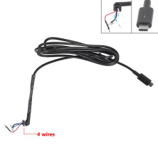 DC Кабель Type-C для блока питания Dell 90W 4pin Four-core 1.5м