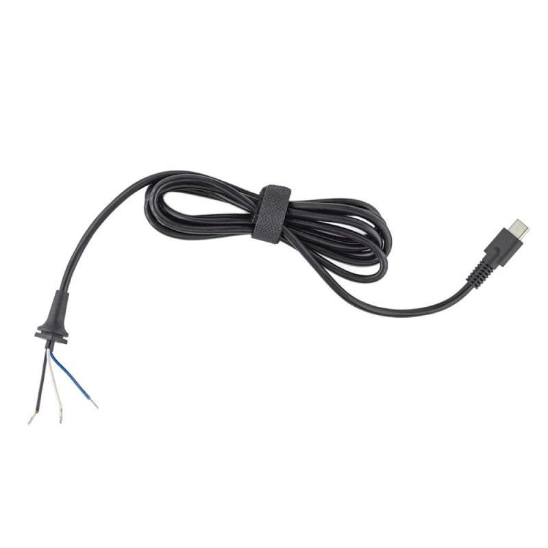 DC Кабель Type-C для блока питания HP 65W 3pin Three-core 1.5м DC Кабель Type-C для блока питания HP 65W 3pin Three-core 1.5м