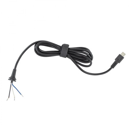 DC Кабель Type-C до блока живлення HP 65W 3pin Three-core 1.5м