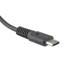 DC Кабель Type-C до блока живлення HP 65W 3pin Three-core 1.5м