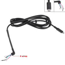 DC Кабель Type-C для блока питания HP 90W 4pin Four-core 1.5м
