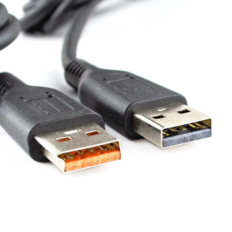 DC Кабель переходник блока питания Lenovo Yoga 700-11 700-14 900-13 1.8m 6pin USB to Orange USB