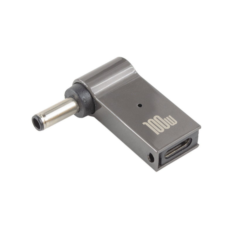 DC Перехідник блока живлення Type-C на Dell Asus 4.5 3.0 pin DC Перехідник блока живлення Type-C на Dell Asus 4.5 3.0 pin