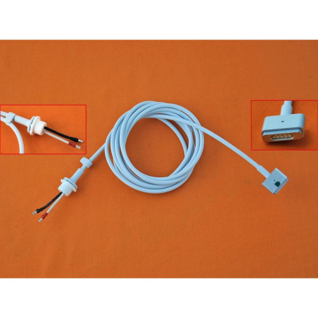 Кабель питания DC Magsafe 2 блока Apple MacBook 45W 60W 85W T коннектор длина 1.7м площа