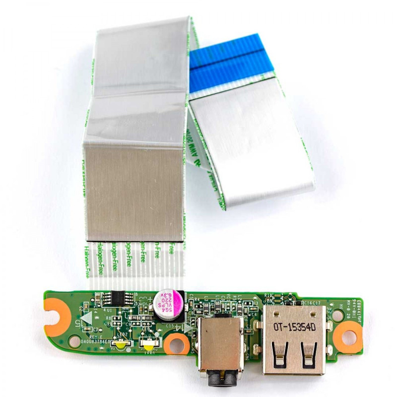 Плата DA0U83TB6E0 для HP Pavilion 15-f 15-n 15z-n 15t-n 737043-001 732077-001 DA0U83TB6E0 1xUSB 1xAudio Плата DA0U83TB6E0 для HP Pavilion 15-f 15-n 15z-n 15t-n 737043-001 732077-001 DA0U83TB6E0 1xUSB 1xAudio