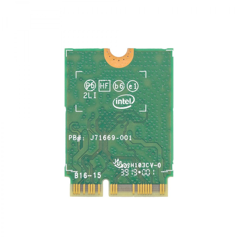 Плата WiFi Bluetooth Intel 9462NGW M.2 2230 433Mbit 802.11ac 2.4 5GHz 5.1 01275K 01275K J90335-005 00595-18-04423 Плата WiFi Bluetooth Intel 9462NGW M.2 2230 433Mbit 802.11ac 2.4 5GHz 5.1 01275K 01275K J90335-005 00595-18-04423