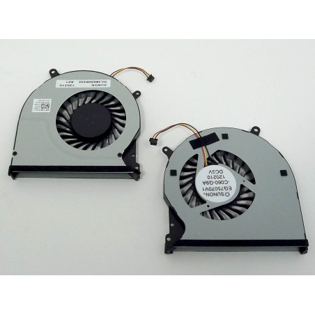 Вентилятор кулер для DELL XPS 15-L521X 037XG D EG75070V1-C060-G9A DFS661605FQ0T EG75070V1 C060 G9A 15 L521X 037XG