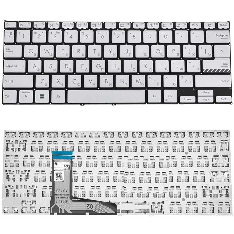 Клавиатура ASUS Vivobook x1404az s1404za-am330w X1404 X1404ZA X1404VA S140 S1404Z S1404VA S1404V A1404 F1404 M1404 x1403 x1402