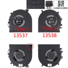 Вентилятор Razer Spirit Blade GTX1060 RZ09-0270 RZ09-0300 RZ09-0328 RZ09-0369 DFS5K121142621 FNL3 DFS501105PR0T FNL5