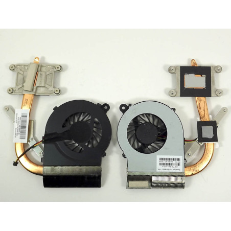 Система охолодження ноутбука HP CQ42 G42 CQ62 G62 G72 G4 G6 G7 FAN 597789-001 617646-001 597789 001 617646