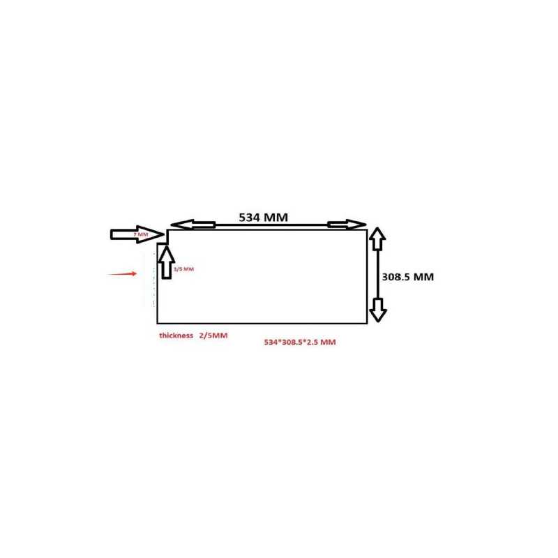 разсеиватель LGP LG 24" 24LF450U 24E600E 24E510E V236B1-LE2-TREM11 V236BJ1-LE2 V236BJ1-XCE1 6202B0005S300 B E150504 E117098 разсеиватель LGP LG 24" 24LF450U 24E600E 24E510E V236B1-LE2-TREM11 V236BJ1-LE2 V236BJ1-XCE1 6202B0005S300 B E150504 E117098