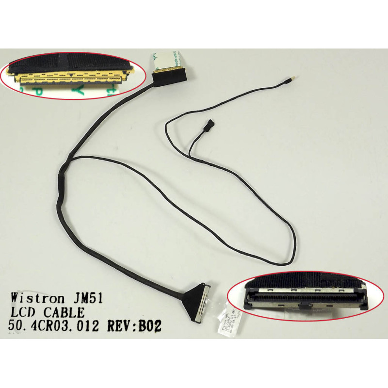 Шлейф матриці для Acer Aspire 5810T 5810TZ LCD CABLE 50.4CR03.012 4CR03