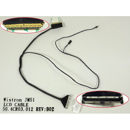 Шлейф матриці для Acer Aspire 5810T 5810TZ LCD CABLE 50.4CR03.012 4CR03