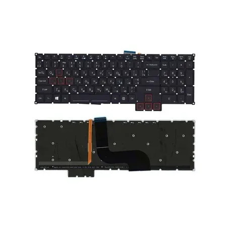 Клавіатура Acer Predator 15 G9-591 G9-592 G9-593 17 G5-793 G9-791 G9-792 NK.I1513.013 NKI1513013 чорна