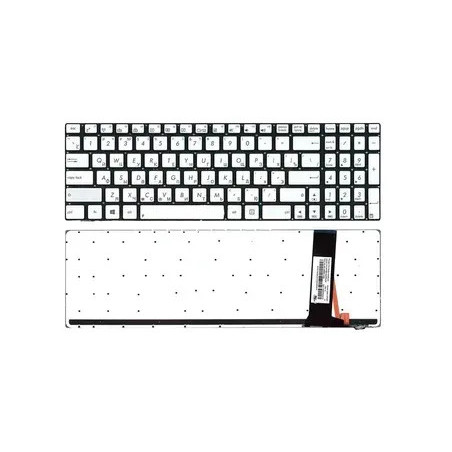 Клавіатура Asus A56 A56CA A56CB A56CM A56X A56XI A56E A56VM N56 N56X N56DY N56DP N56V N56VB N56VJ N56V 0KNB0-6620RU00