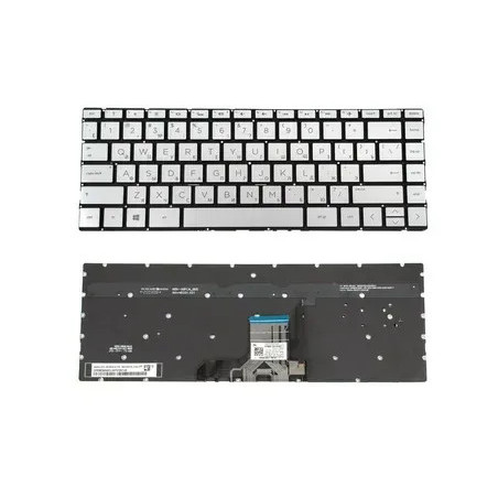 Клавіатура HP Pavilion 13-AN 9Z.NECBQ.A0R 9ZNECBQA0R сіра з підсвіткой