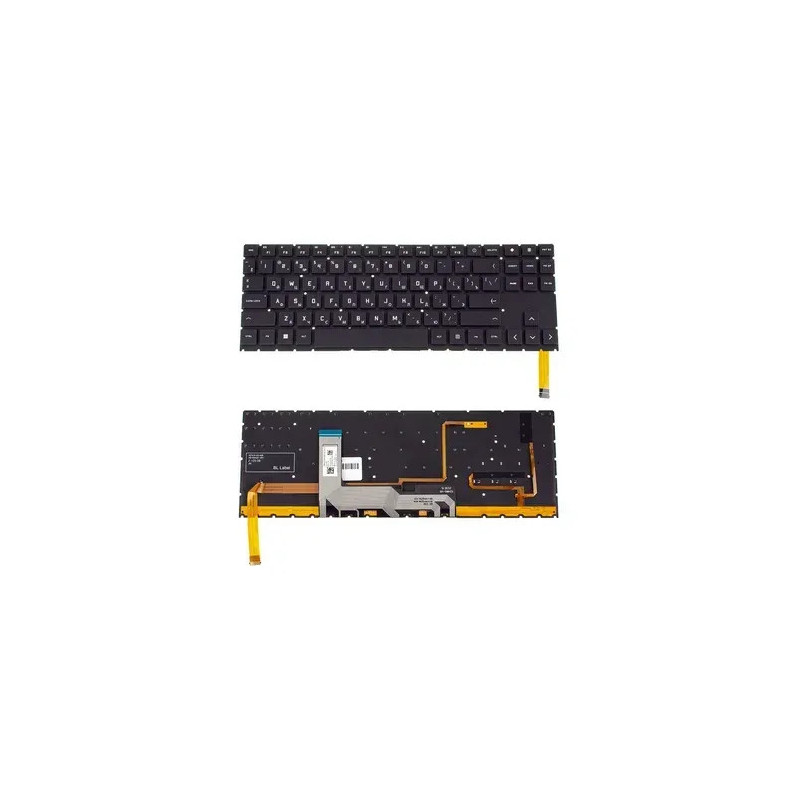 Клавіатура HP Omen 15-EN 15Z-EN 15-EK 15T-EK V193446CS1 M00666-001 чорна з RGB підсвіткой Клавіатура HP Omen 15-EN 15Z-EN 15-EK 15T-EK V193446CS1 M00666-001 чорна з RGB підсвіткой