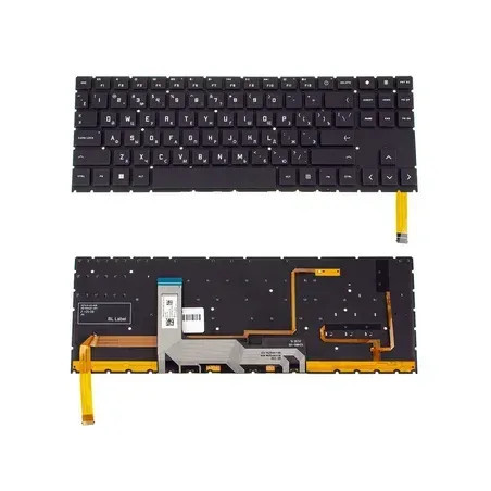 Клавіатура HP Omen 15-EN 15Z-EN 15-EK 15T-EK V193446CS1 M00666-001 чорна з RGB підсвіткой