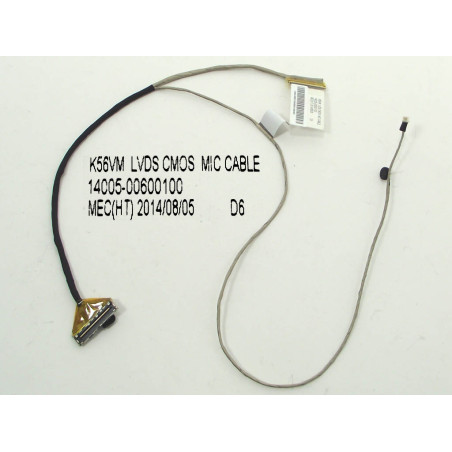 Шлейф матрицы для Asus K56 K56C K56CM K56CA K56V S56 S56C A56 A56C 14005-00600000 14005-00600100