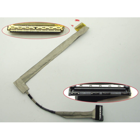 Шлейф матрицы ноутбука DELL Inspiron 1545 15.6 R267J 0R267J 50.4AQ08.101 4AQ08