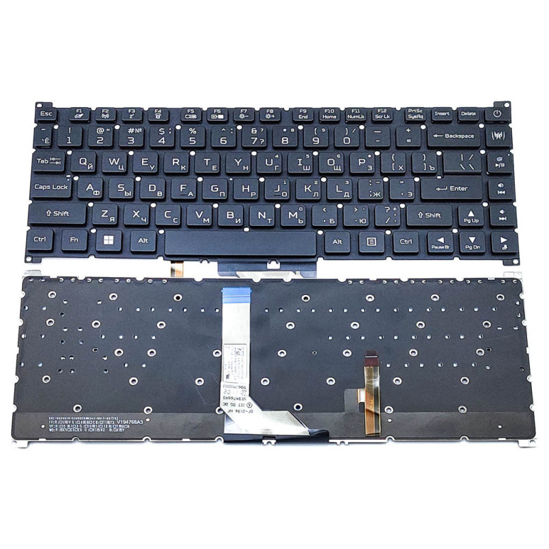 Клавиатура для ACER Predator Triton 300SE PT314-51S PT516-52s PT516-51s PT314-51s-71GV 76QN 79GH 71Q2 PT516-51s-75WM PT516 99EL Клавиатура для ACER Predator Triton 300SE PT314-51S PT516-52s PT516-51s PT314-51s-71GV 76QN 79GH 71Q2 PT516-51s-75WM PT516 99EL