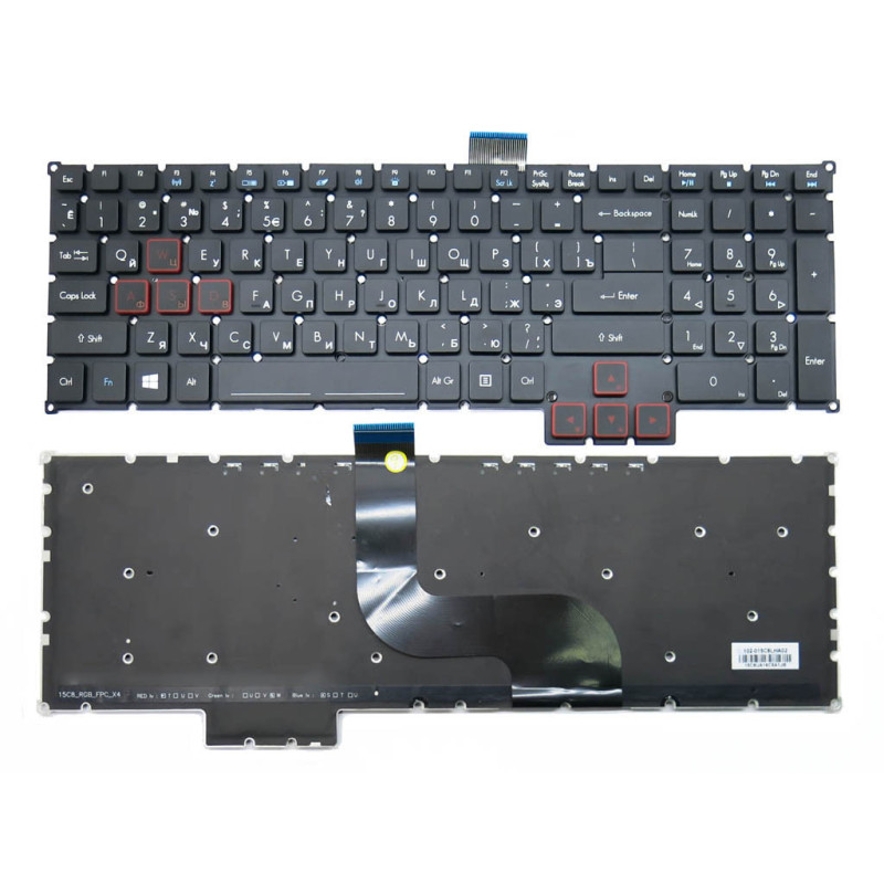 Клавиатура для ACER Predator G9-591 G9-591G G9-591R G9-791 591 791 591R 591G G9 Клавиатура для ACER Predator G9-591 G9-591G G9-591R G9-791 591 791 591R 591G G9